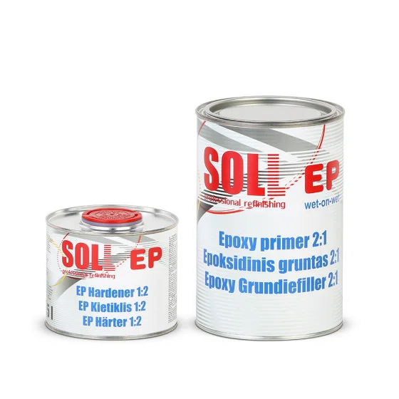 SOLL RAPID грунт 4:1+ отвердитель белый 1.25L