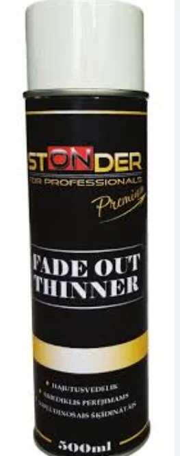 STONDER PROFILINE Täitekrunt чёрный аэрозоль 500ml
