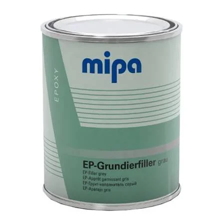 Mipa EP-Grundierfiller epoksiidkrunt helehall ca RAL 7032 1 l