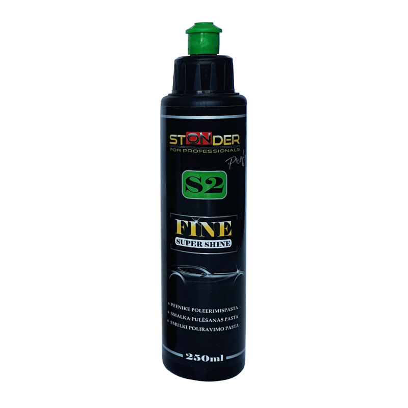 STONDER S2 тонкая полировальная паста 1L зелёная крышка