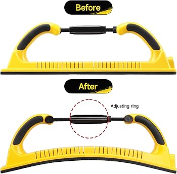 Hand Sander Velcro with dust extraction flexible adjustable 70 mm x 400 mm / AFD