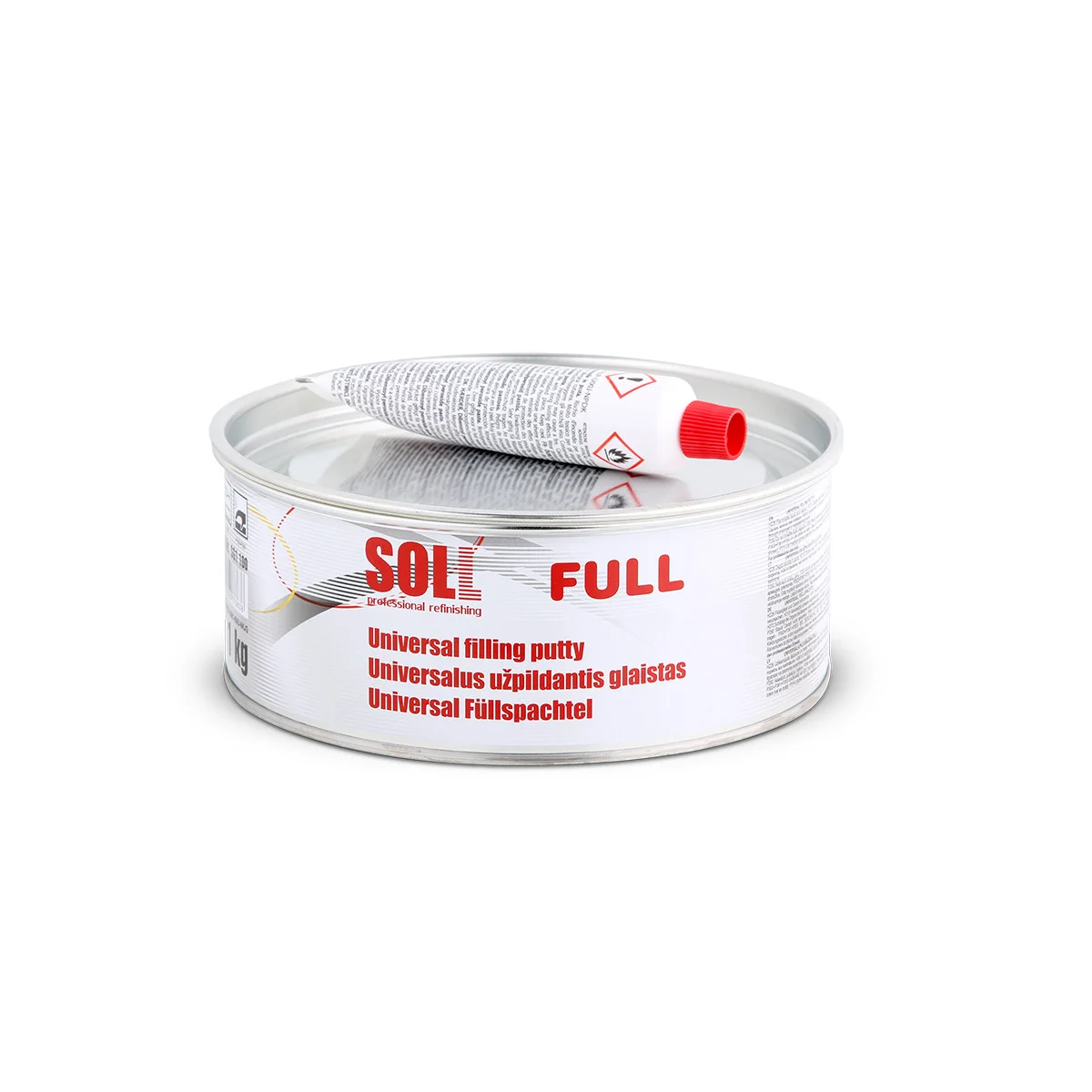 SOLL шпаклёвка стекловолоконная 1kg