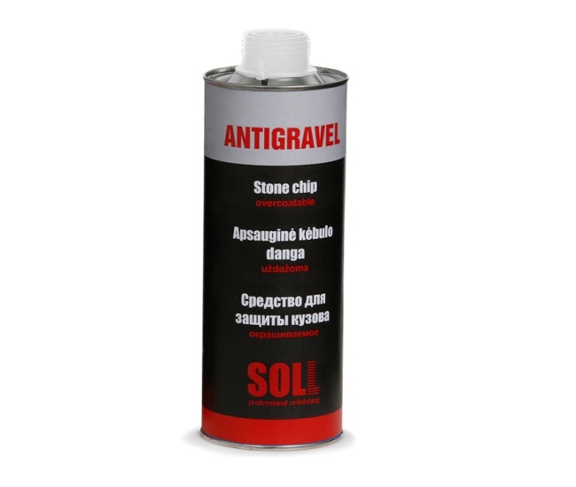 SOLL антигравий чёрный. 1kg, пистолет