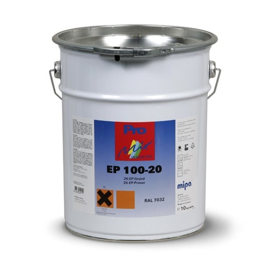 Mipa EP 100-20 2K-EP-Grund RAL 7032 epoksiidkrunt 10 kg