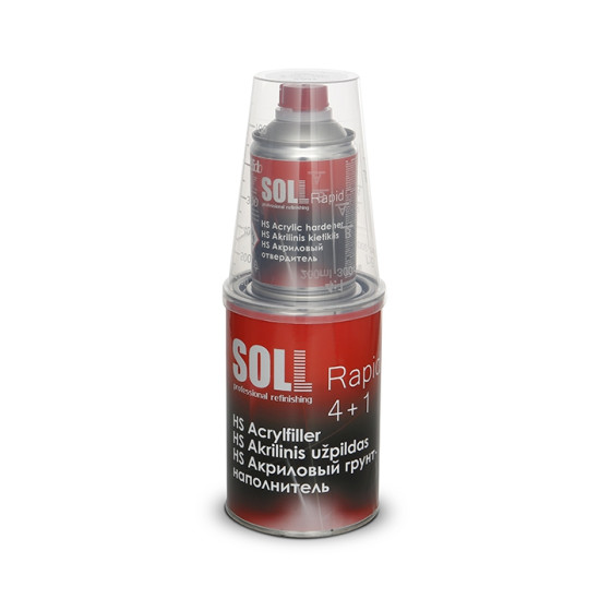 SOLL RAPID грунт 4:1+ отвердитель белый 1.25L