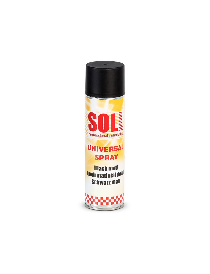 SOLL VÄRV MUST MATT aerosool 500ml