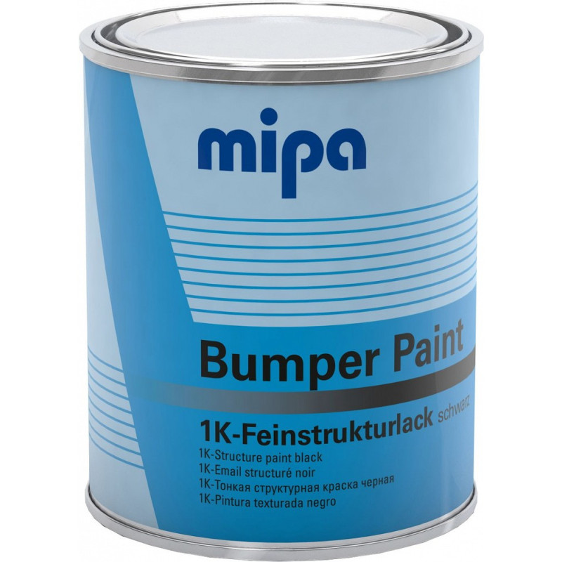 Mipa Bumper Paint struktuurne stangevärv must 1 l