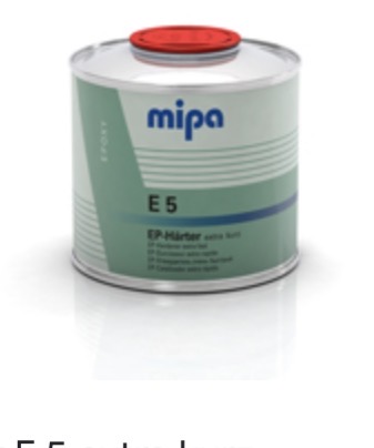 Mipa EP-отвердитель E 5 ekstra kiire 0,5 l