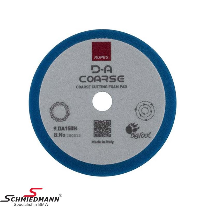 9.DA150H VELCRO POLISHING FOAM DA COARSE HIGH PERFORMANCE Ø  130/150mm